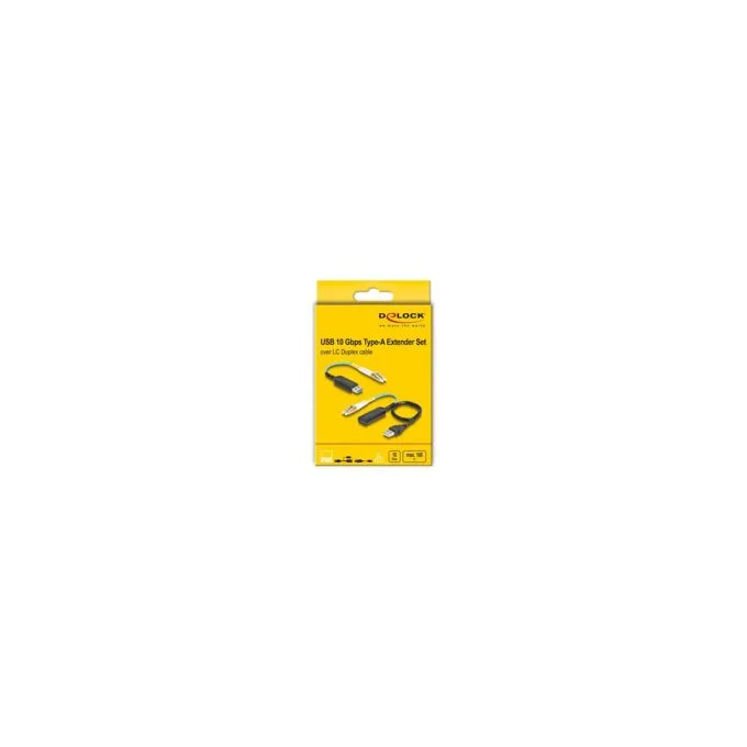 DELOCK USB 10 Gbps Typ-A Extender Set uber LC Duplex Kabel — image 3