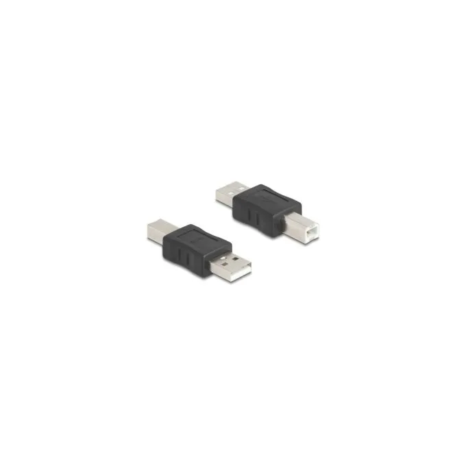 DELOCK USB 2.0 Adapter USB A Stecker zu USB B Stecker — image 1