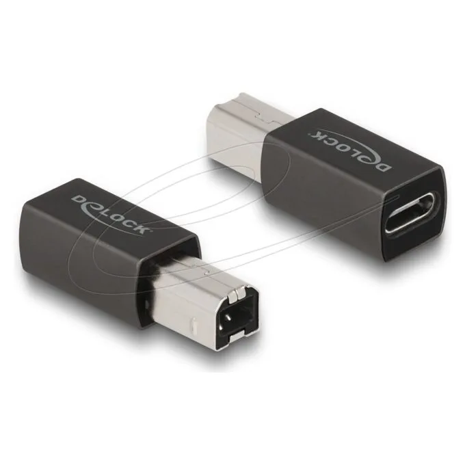 DELOCK USB 2.0 Adapter USB Type-C Buchse zu Typ-B Stecker — image 1