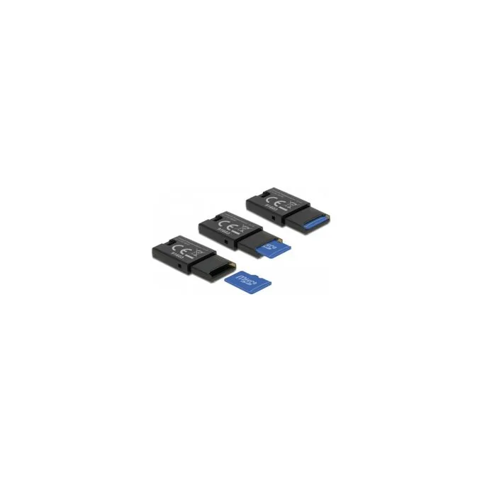 Delock USB 2.0 Card Reader für Micro SD Speicherkarten — image 3