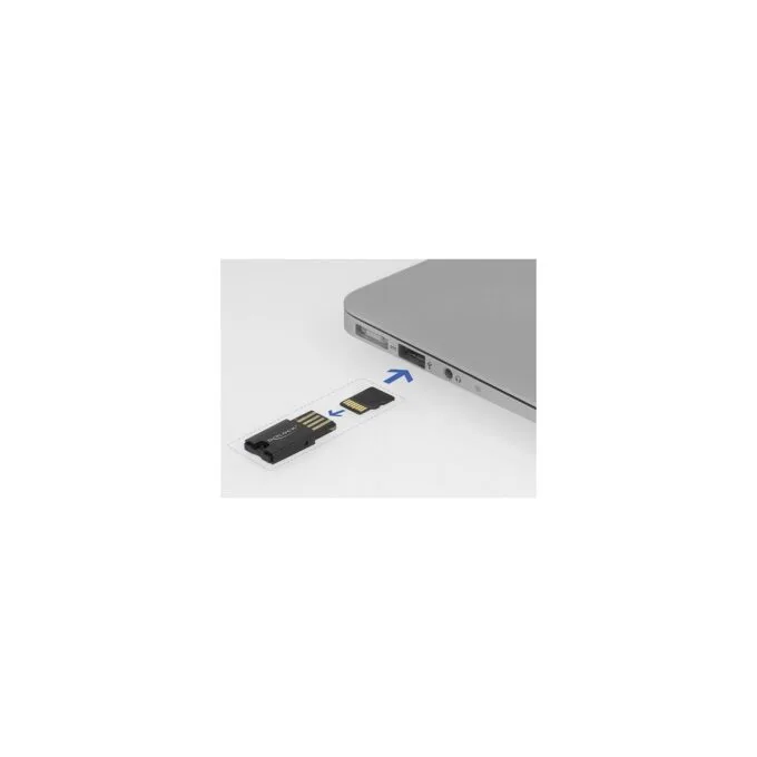 Delock USB 2.0 Card Reader für Micro SD Speicherkarten — image 4