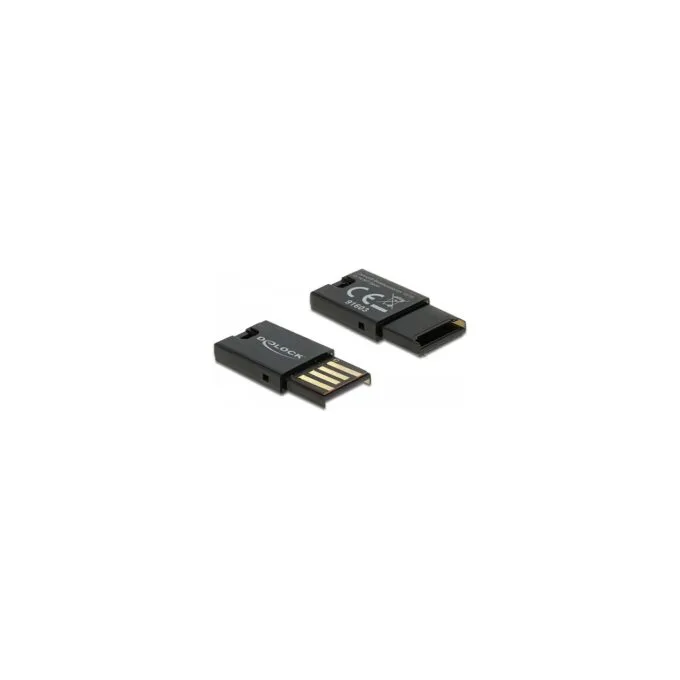 Delock USB 2.0 Card Reader für Micro SD Speicherkarten — image 1