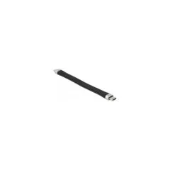 DELOCK USB 2.0 FPC Flachbandkabel USB Type-C zu USB Typ Micro-B 13.5 cm PD 3 A