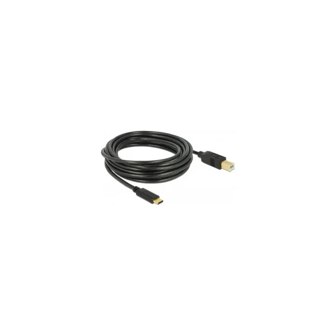 Delock USB 2.0 Kabel Type-C zu Typ-B 4 m — image 1