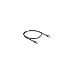 DELOCK USB 2.0 Kabel USB Typ-C St to St PD 3.0 60W 0.5m schw.