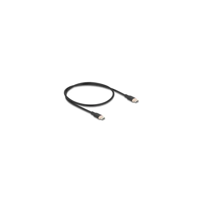 DELOCK USB 2.0 Kabel USB Typ-C St to St PD 3.0 60W 0.5m schw. — image 1