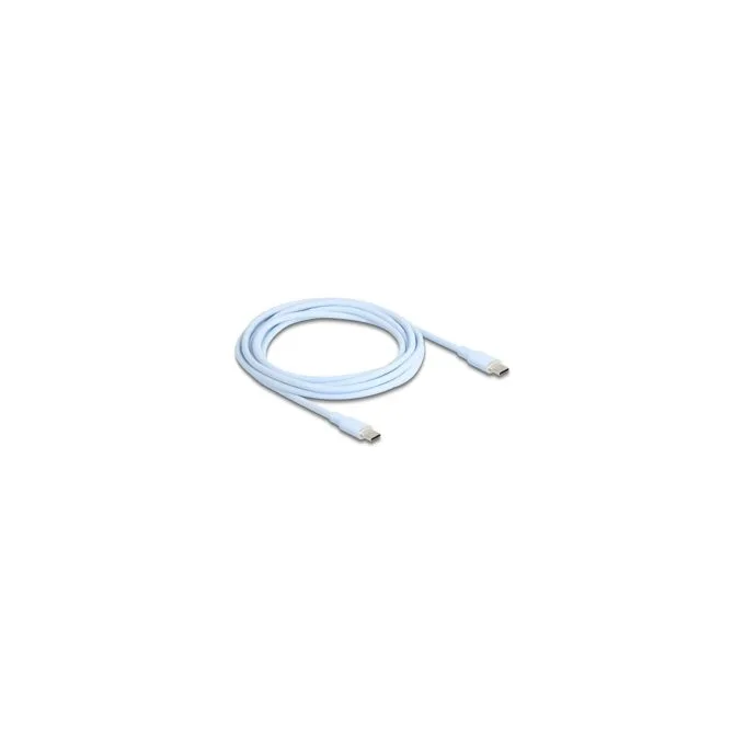 DELOCK USB 2.0 Kabel USB Typ-C St to St PD 3.0 60W 2.5m blau — image 1