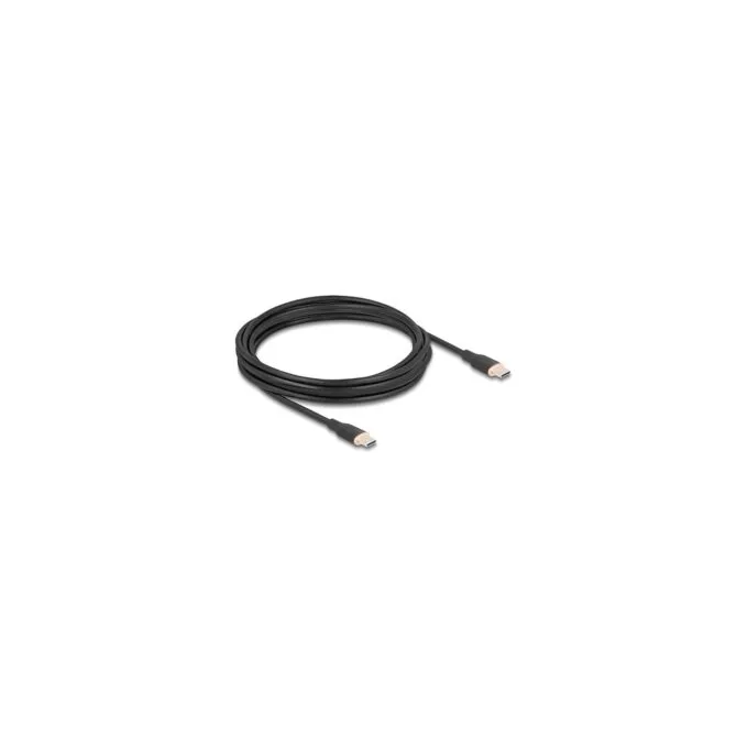 DELOCK USB 2.0 Kabel USB Typ-C St to St PD 3.0 60W 4m schwarz — image 1