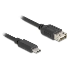 Delock USB 2.0 Kabel USB Type-C Stecker zu EASY USB Typ-A Buchse 3 m