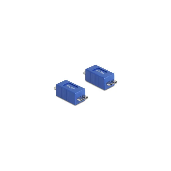 Delock USB 5 Gbps Adapter Gender Changer USB Micro-B Stecker zu Stecker — image 1