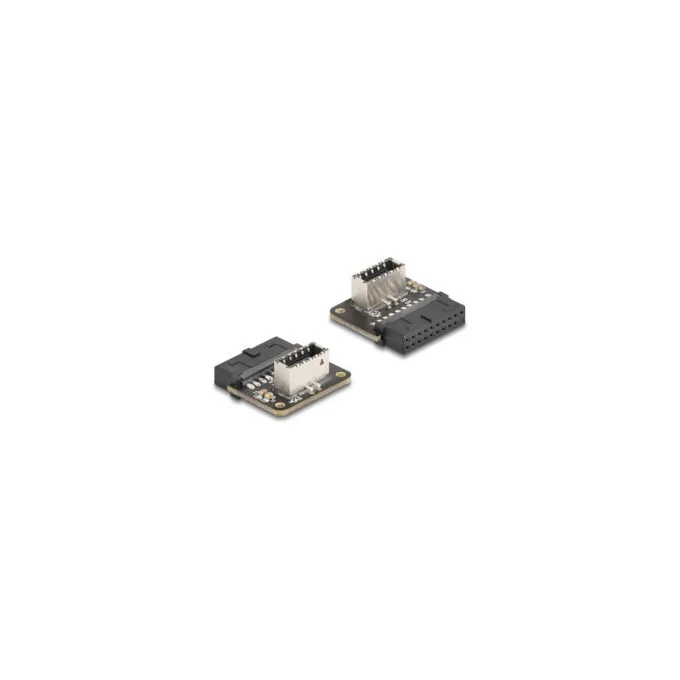 Delock USB 5 Gbps Adapter Pfostenbuchse zu intern Typ-E Key A Buchse gewinkelt — image 1