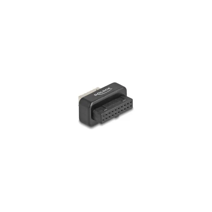 Delock USB 5 Gbps Adapter Pfostenbuchse zu intern Typ-E Key A Buchse mit Gehäuse — image 2