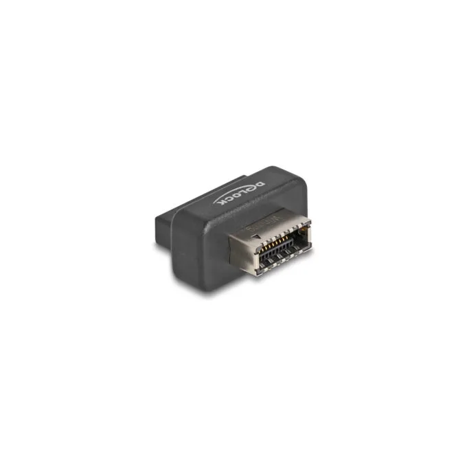 Delock USB 5 Gbps Adapter Pfostenbuchse zu intern Typ-E Key A Buchse mit Gehäuse — image 1