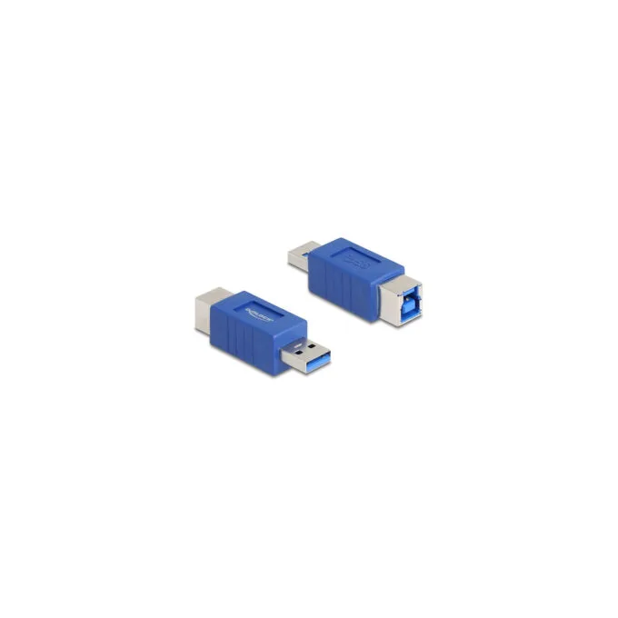Delock USB 5 Gbps Adapter USB Typ-A Stecker zu USB Typ-B Buchse — image 1