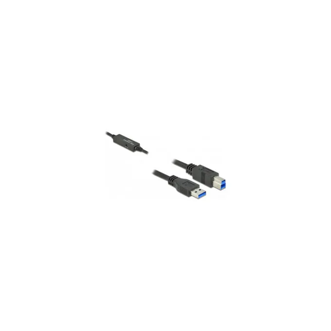 Delock USB 5 Gbps Aktives Kabel USB Typ-A zu USB Typ-B 5 m — image 2