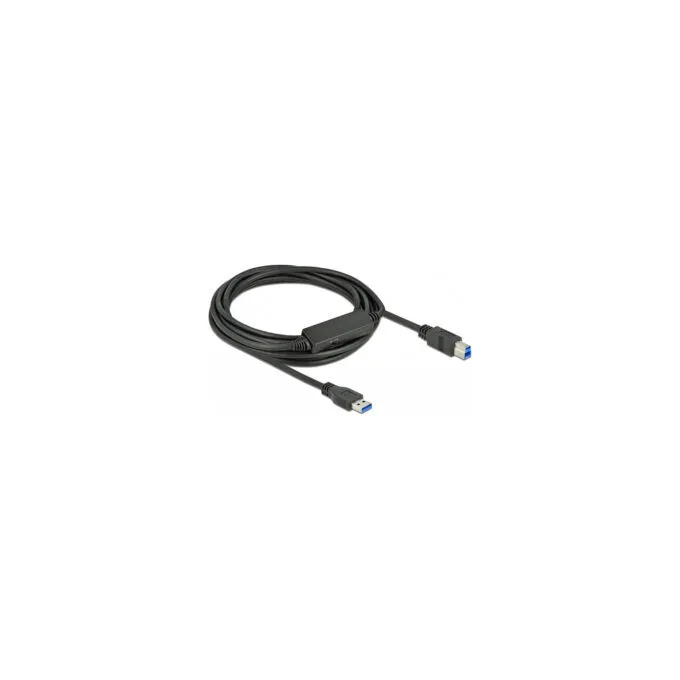 Delock USB 5 Gbps Aktives Kabel USB Typ-A zu USB Typ-B 5 m — image 1