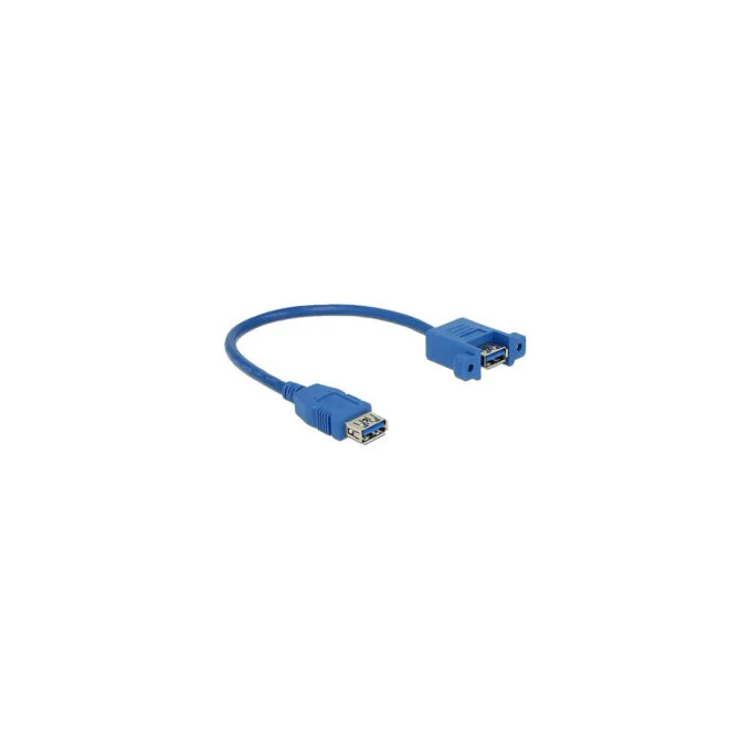 Delock USB 5 Gbps Kabel Typ-A Buchse zu USB 5 Gbps Typ-A Buchse zum Einbau 25 cm — image 1