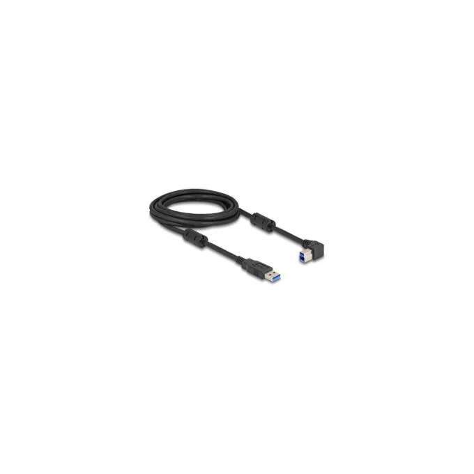 Delock USB 5 Gbps Kabel Typ-A Stecker zu Typ-B Stecker 90° rechts gewinkelt 3 m — image 1