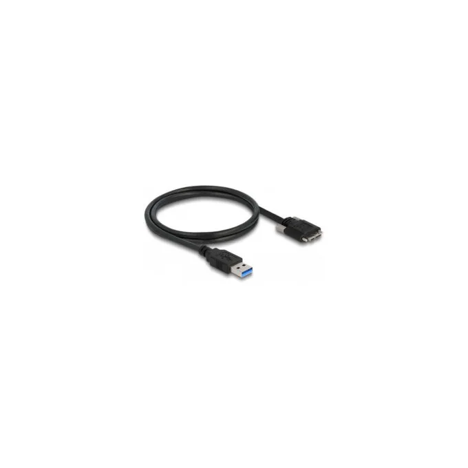 Delock USB 5 Gbps Kabel Typ-A Stecker zu Typ Micro-B Stecker mit Schrauben 1 m — image 1