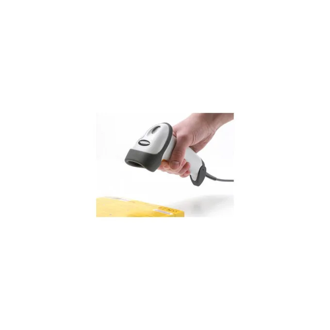 Delock USB Barcode Scanner 1D mit Anschlusskabel und Halterung - Laser - hellgrau — image 6
