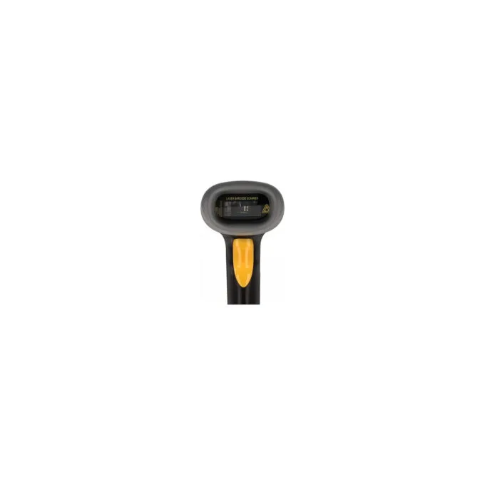 Delock USB Barcode Scanner 1D mit Anschlusskabel und Halterung - Laser - schwarz — image 3