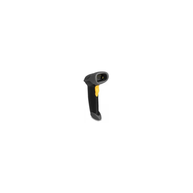 Delock USB Barcode Scanner 1D mit Anschlusskabel und Halterung - Laser - schwarz — image 1