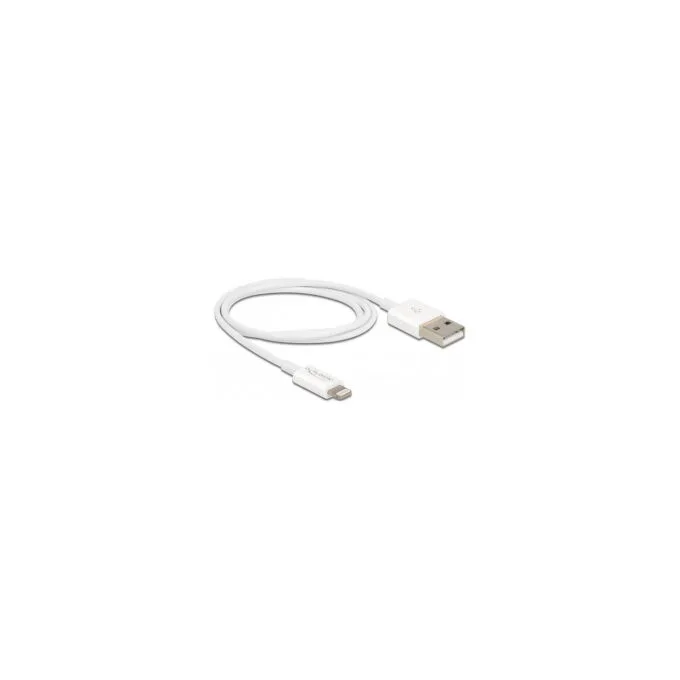 Delock USB Daten- und Ladekabel für iPhoneTM. iPadTM. iPodTM weiß 1 m — image 2