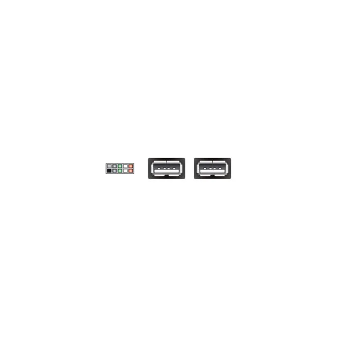 Delock USB Kabel Pin Header Buchse to 2 x USB 2.0 Typ-A Buchse 20 cm — image 2