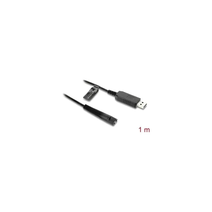 Delock USB Ladekabel 12 V für Elektrorasierer kompatibel mit Braun Series 1, 3, 5, 7, 9 - Rasierer Ladegerät Ersatzka... — image 2