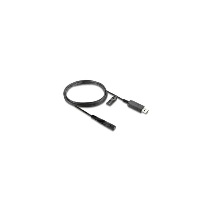Delock USB Ladekabel 12 V für Elektrorasierer kompatibel mit Braun Series 1, 3, 5, 7, 9 - Rasierer Ladegerät Ersatzka... — image 1