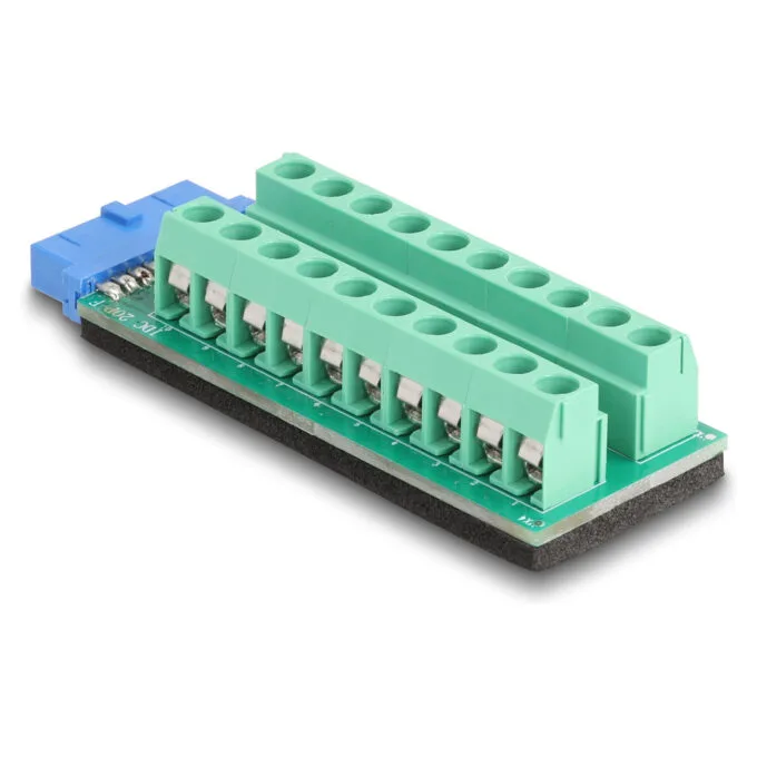 Delock USB Pfostenbuchse zu Terminalblock Adapter 20 Pin — image 2