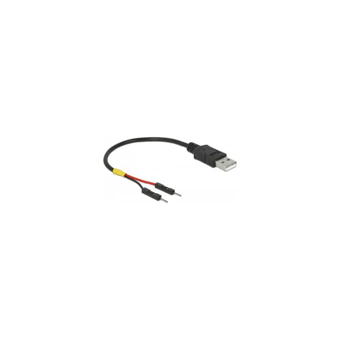 Delock USB Stromkabel Typ-A auf 2 x Pfostenstecker einzeln Strom 10 cm — image 1