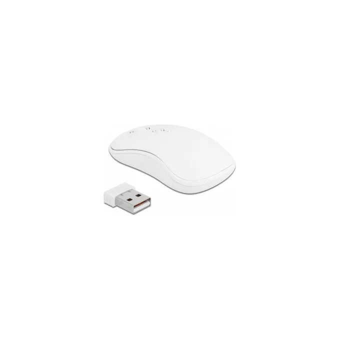 Delock USB Tastatur und Maus Set 2,4 GHz kabellos weiß — image 2