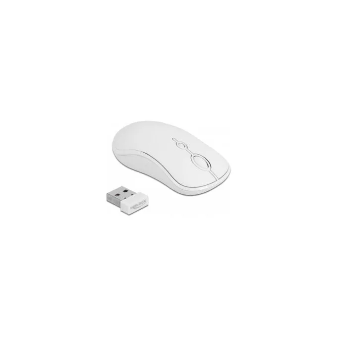 Delock USB Tastatur und Maus Set 2,4 GHz kabellos weiß — image 3