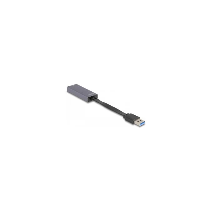 Delock USB Typ-A Netzwerk Adapter 2.5 Gigabit LAN 1 x RJ45 slim — image 1
