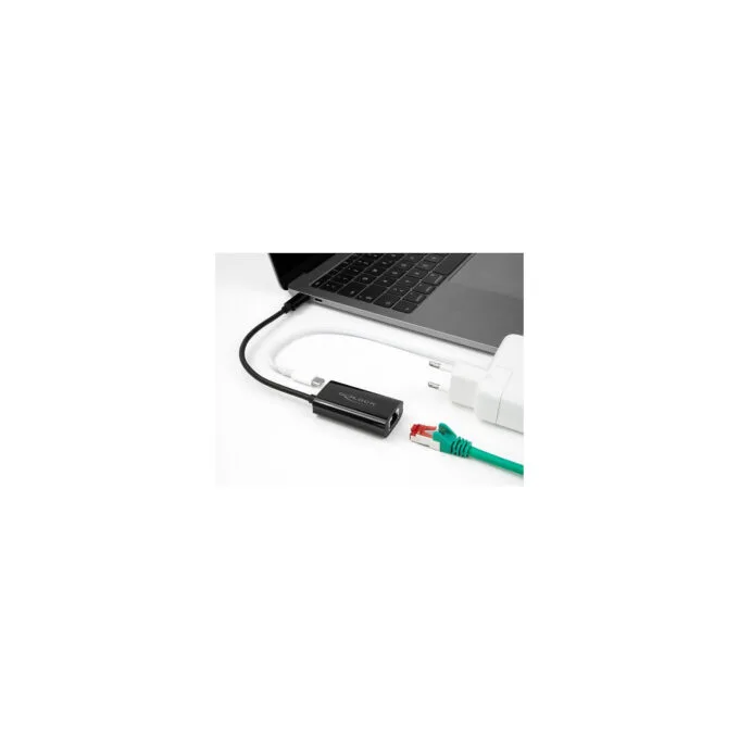 Delock USB Type-CTM Adapter zu Gigabit LAN mit Power Delivery 100 Watt — image 2