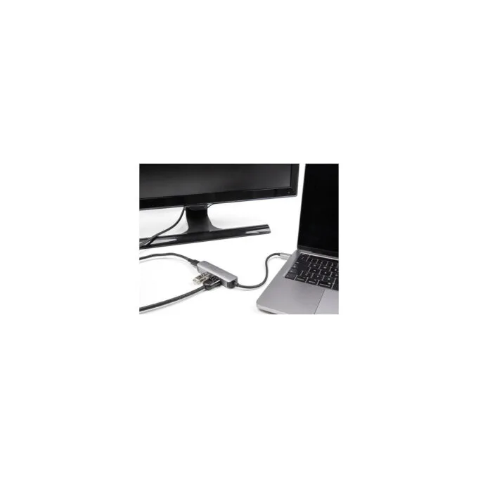 Delock USB Type-CTM Adapter zu HDMI 4K 60 Hz mit USB Typ-A und USB Type-CTM Daten + PD 92 W — image 2