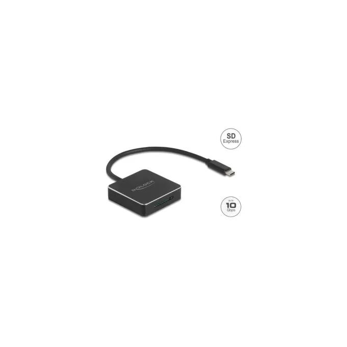 Delock USB Type-CTM Card Reader für SD Express (SD 7.1) Speicherkarten — image 1