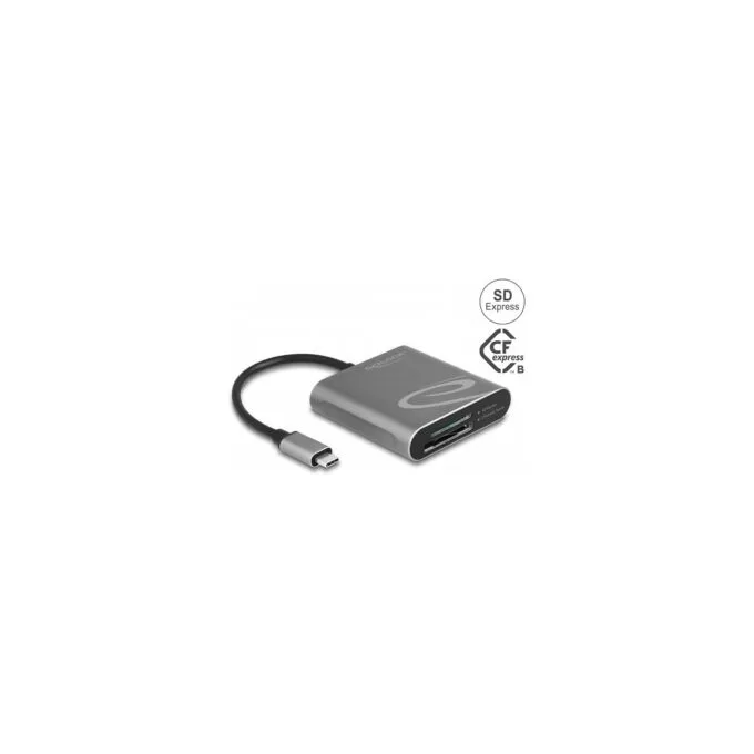 Delock USB Type-CTM Card Reader für SD Express und CFexpress Speicherkarten — image 1