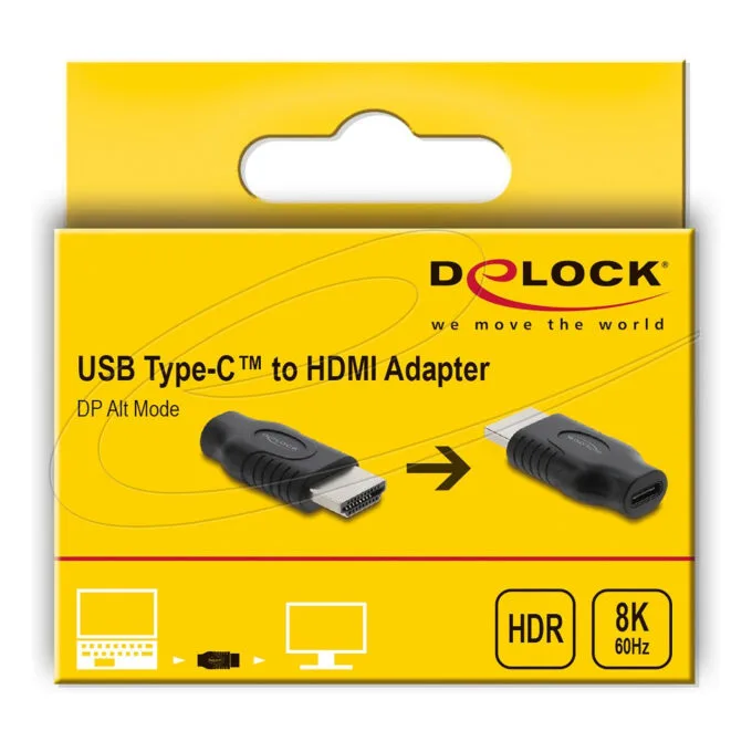 Delock USB Type-CTM zu HDMI Adapter (DP Alt Mode) 8K 60 Hz mit HDR und HDCP — image 3