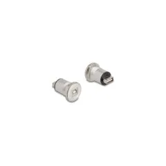 DELOCK USB2.0 Type-C zu Typ-B Einbaubuchse Aluminium