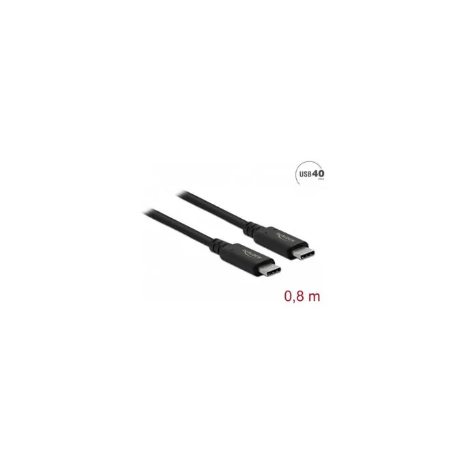 Delock USB4TM 40 Gbps Kabel koaxial 0.8 m — image 2