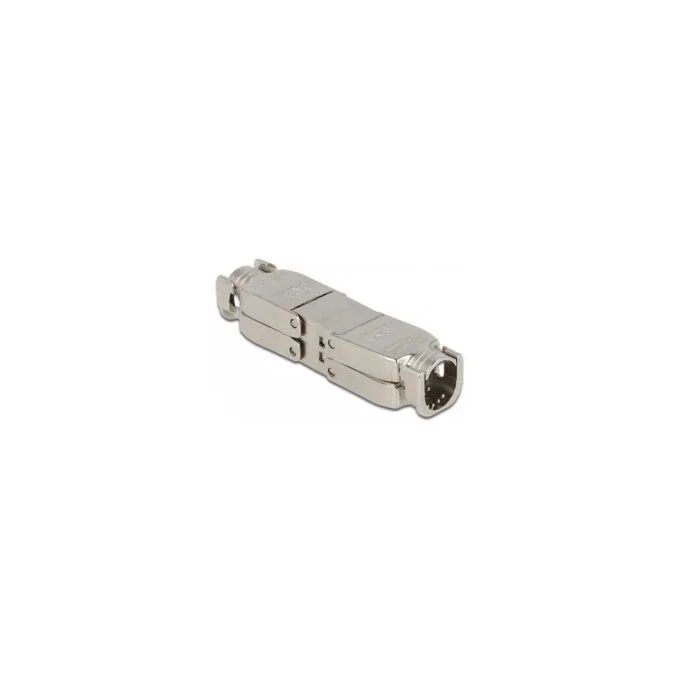 Delock Verbinder für Netzwerkkabel Cat.6 STP werkzeugfrei — image 1