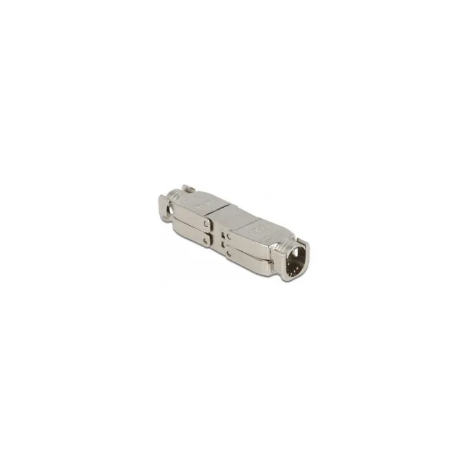 Delock Verbinder für Netzwerkkabel Cat.6A STP werkzeugfrei — image 1