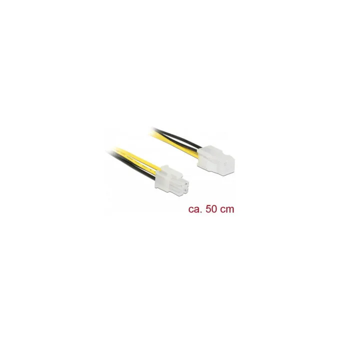 Delock Verlängerungskabel P4 4 Pin Stecker to P4 4 Pin Buchse 50 cm — image 2