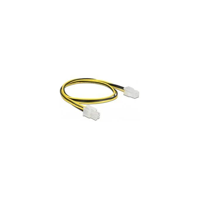 Delock Verlängerungskabel P4 4 Pin Stecker to P4 4 Pin Buchse 50 cm — image 1