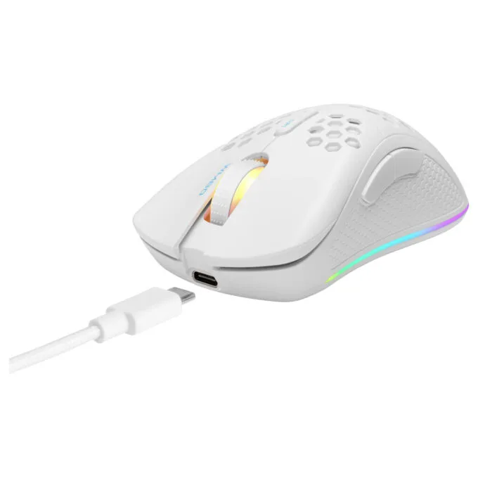 Deltaco Gaming Maus USB. RGB. weiß — image 7