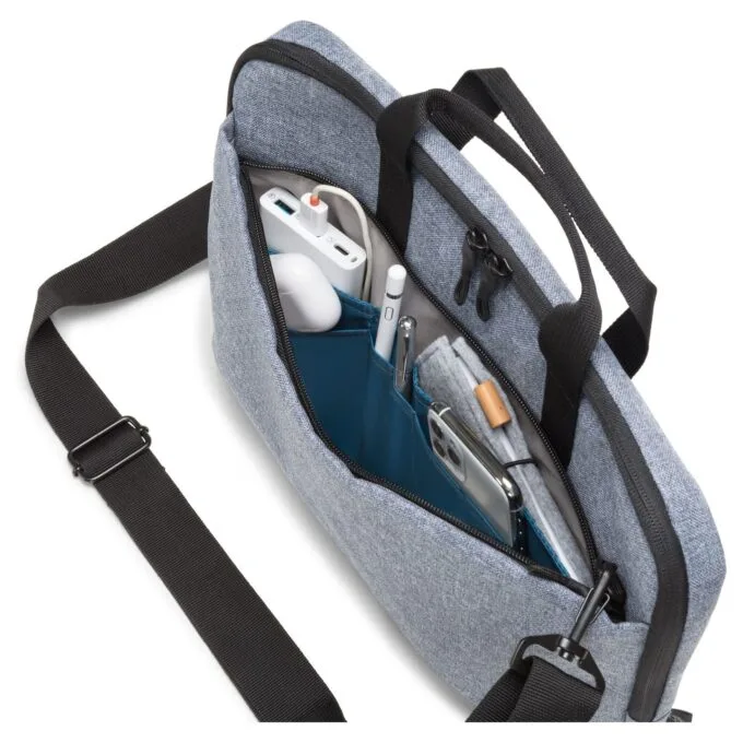 Dicota Laptop Tasche Eco MOTION bis 39.6 cm 15.6' Blue Denim inkl. Schultergurt — image 7
