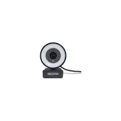 Dicota Webcam Ringlight 5MP black