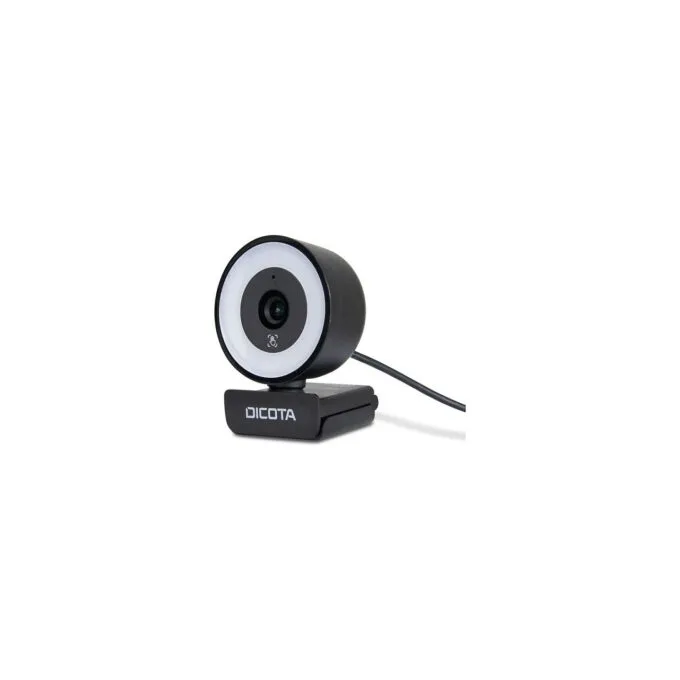 Dicota Webcam Ringlight 5MP black — image 4